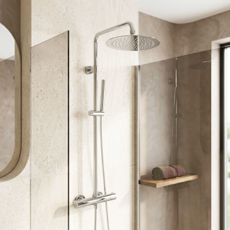 Kulatá dešťová sprcha REA JS-P014 25cm Chrome