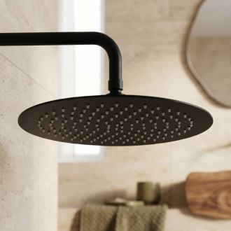 Kulatá dešťová sprcha REA JS-P014B 30cm Black