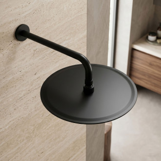 Kulatá dešťová sprcha REA JS-P014B 30cm Black