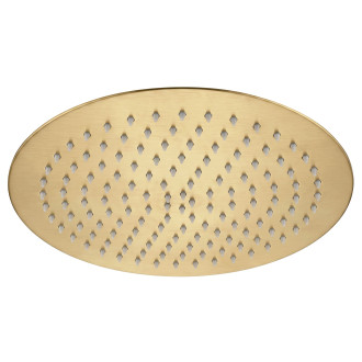 Rea Kulatá dešťová sprcha REA JS-P014BG 30cm Brush Gold REA-P8604