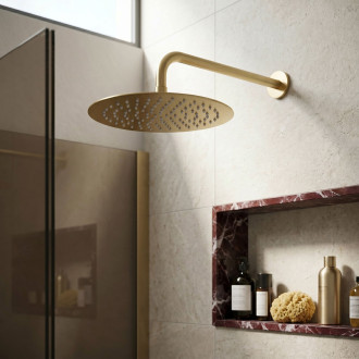 Kulatá dešťová sprcha REA JS-P014BG 30cm Brush Gold