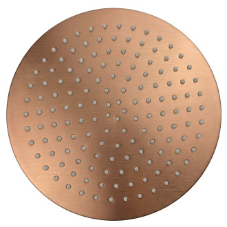 Kulatá dešťová sprcha REA JS-P014BRG 30cm Brush Copper