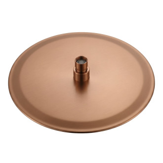 Kulatá dešťová sprcha REA JS-P014BRG 30cm Brush Copper