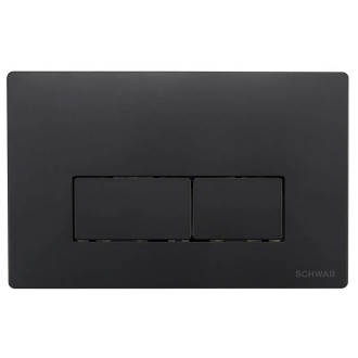 SCHWAB PLUTO ovládací tlačítko, 247x160 mm, černá mat P58-0190-0250