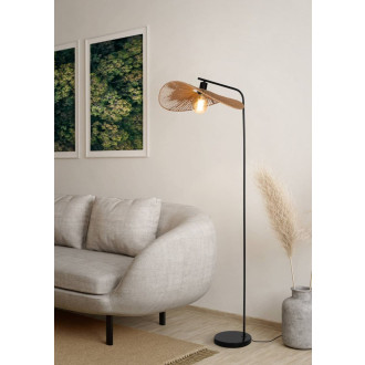 Stojací lampa Eglo SIRUELA černá ocel 31966