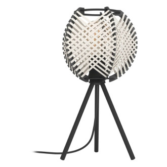 Stojací lampa Eglo WAVERTON černá ocel 44008