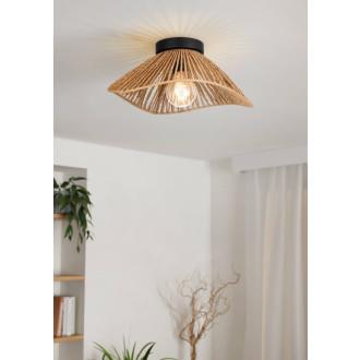 Nástěnná lampa Eglo LAVISTER černá ocel 44071