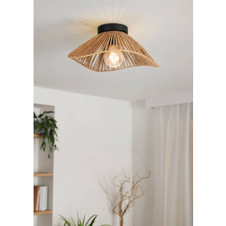 Nástěnná lampa Eglo LAVISTER černá ocel 44071