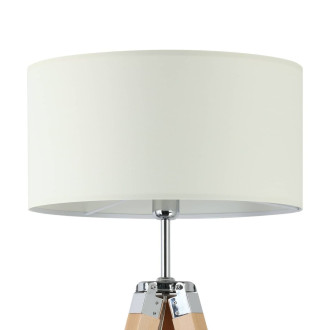 Stojací lampa Eglo LANTADA přírodní dřevo 44114
