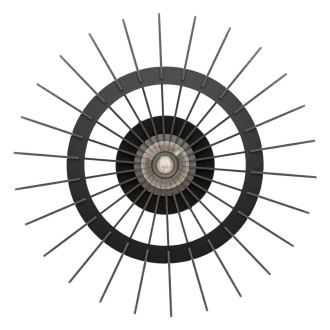 Nástěnná lampa Eglo černá ocel 901001