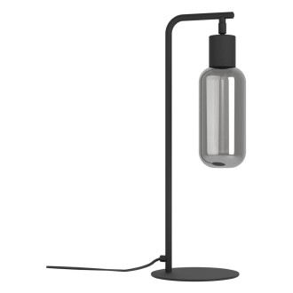 Stojací lampa Eglo MAIONE černá ocel 901007