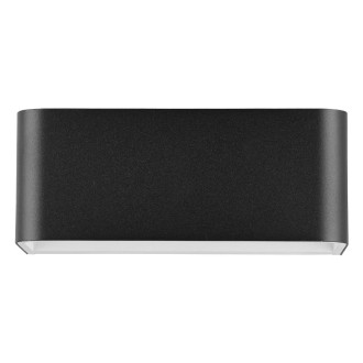 Nástěnná lampa Eglo černá, bílá hliník 901017