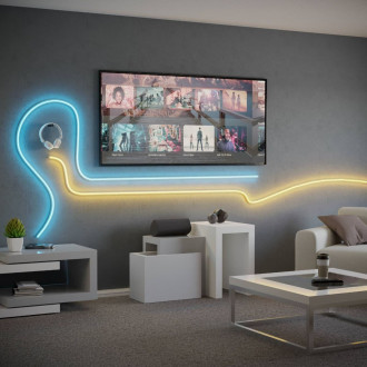 Stropní světlo Eglo NEON-STRIPE-Z bílá plast 901109