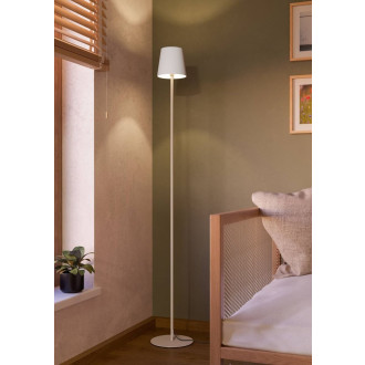 Stojací lampa Eglo FIORANA písková ocel 901112