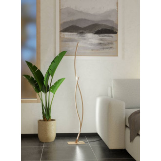 Stojací lampa Eglo GRISOLIA hnědá ocel 901214
