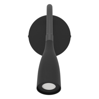 Nástěnná lampa Eglo černá ocel 901781