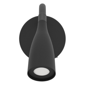 Nástěnná lampa Eglo OLIVANDINO černá ocel 901818