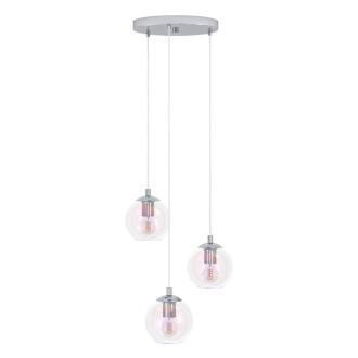 Stropní světlo Eglo chrom ocel 901921