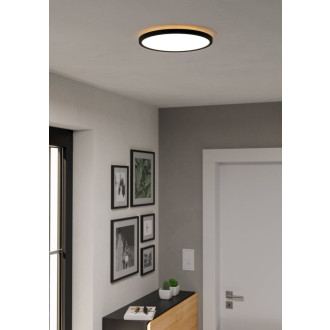 Nástěnná lampa Eglo ROVITO černá plast 901438