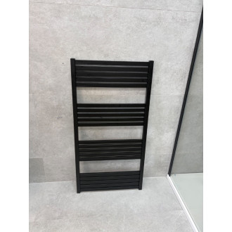 VÝSTAVNÍ KUS VÝPRODEJ Radiátor kombinovaný SAT KH 120x60 cm černá matná SATRAKH6001200BL