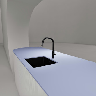 Schock Talinos dřezová baterie s vytahovací koncovkou černá 545120S