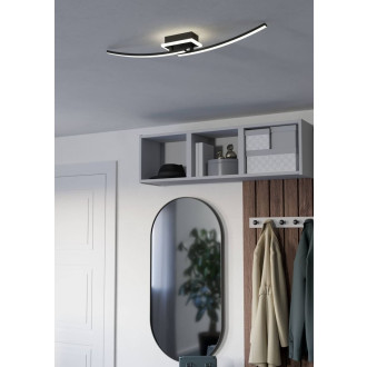 Nástěnná lampa Eglo LUNGOLAGO černá ocel, plast 901217