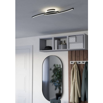 Nástěnná lampa Eglo LUNGOLAGO černá ocel 901218