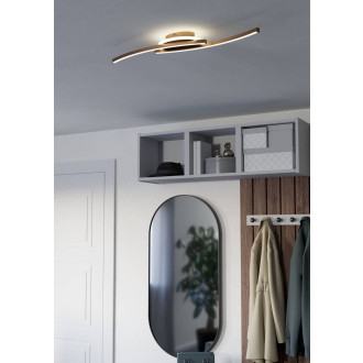 Nástěnná lampa Eglo LUNGOLAGO bronze ocel 901221