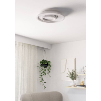 Nástěnná lampa Eglo TIRIOLO bílá, stříbrná ocel, plast 901246