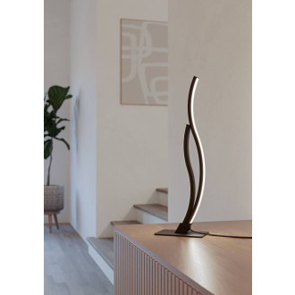 Stojací lampa Eglo GRISOLIA černá ocel, plast 901208