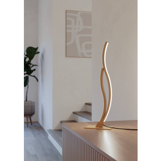 Stojací lampa Eglo GRISOLIA hnědá ocel, plast 901213