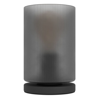 Stojací lampa Eglo COLOMERA černá ocel 901164