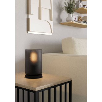 Stojací lampa Eglo COLOMERA černá ocel 901164