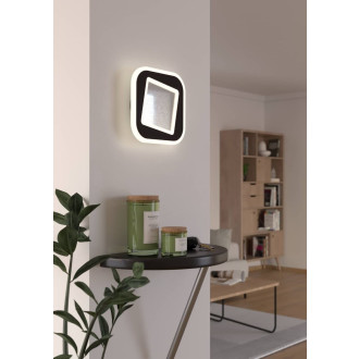 Nástěnná lampa Eglo MACCHIONI černá, bílá ocel, plast 901239