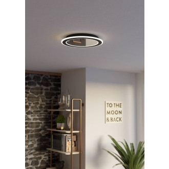 Nástěnná lampa Eglo MACCHIONI černá, bílá ocel, plast 901238