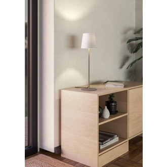 Stojací lampa Eglo FIORANA písková ocel 901128
