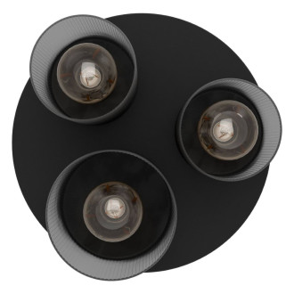 Nástěnná lampa Eglo COLOMERA černá ocel 901161