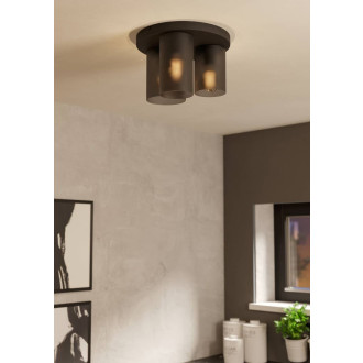 Nástěnná lampa Eglo COLOMERA černá ocel 901161