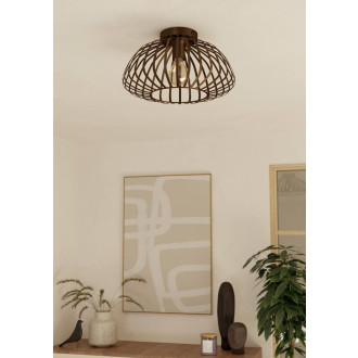 Nástěnná lampa Eglo ESPINAL bronzová ocel 901096