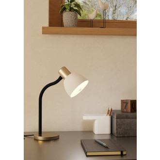 Stojací lampa Eglo MACERE matný nikl ocel 901061