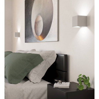 Nástěnná lampa Eglo VALMONTONE bílá hliník 901051