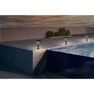 Stojací lampa Eglo CHIAPPERA černá, bílá ocel 900802