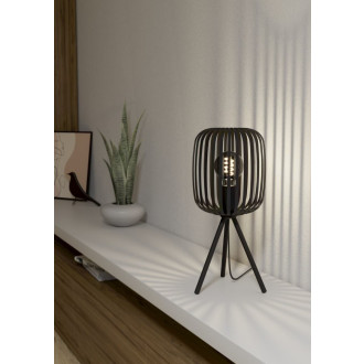 Stojací lampa Eglo ROMAZZINA černá ocel 900519