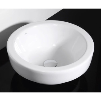 BASIC umyvadlo na desku kulaté polozápustné 45 cm 71122157+