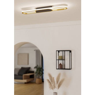 Nástěnná lampa Eglo CONIVARENA černá hliník 902159