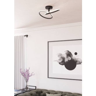 Nástěnná lampa Eglo CONGIUNTI černá ocel 902144