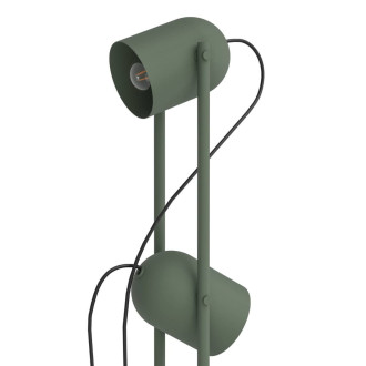 Stojací lampa Eglo TILSTON zelená ocel 44137