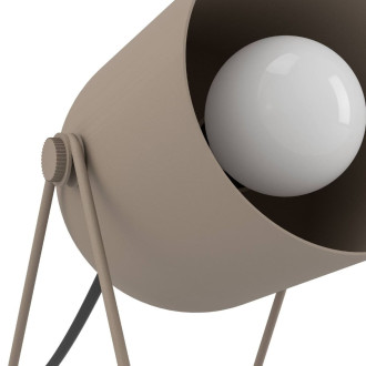 Stojací lampa Eglo TILSTON písková ocel 44165