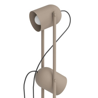 Stojací lampa Eglo TILSTON písková ocel 44166