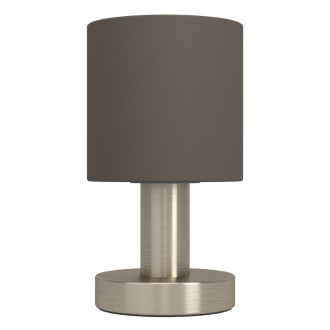 Stojací lampa Eglo MONTETTO matný nikl ocel 31842